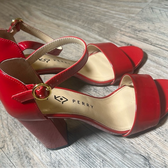 Katy Perry Collections Red Women's Heels Size: 7 - Picture 9 of 10